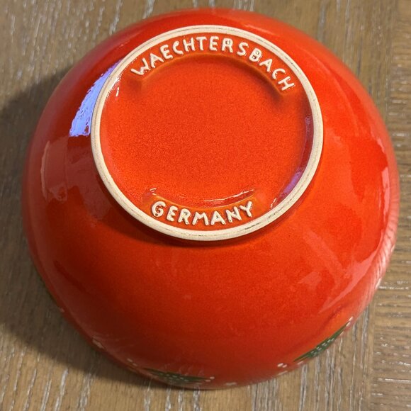 Waechtersbach Germany Christmas Tree Serving Bowl 9" - Picture 4 of 12